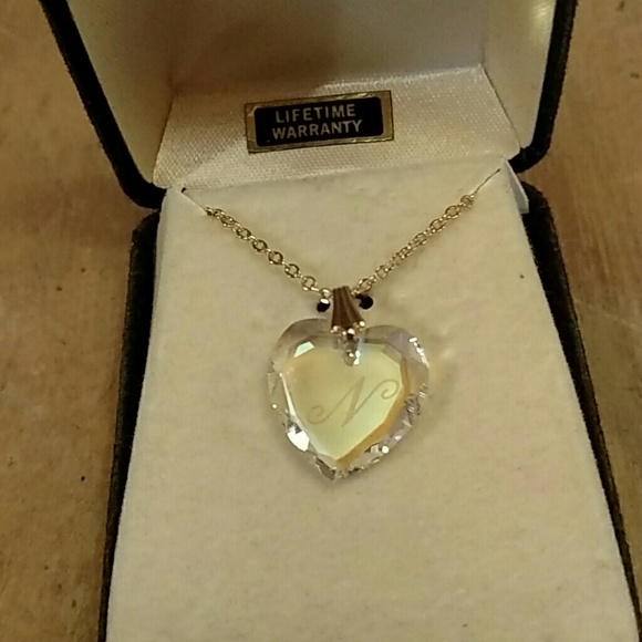 Belair Jewelry - "N" Monogram necklace. Delicate, gorgeous piece!